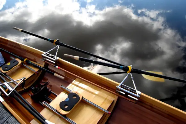 dubbelwherry vierriems roeiboot